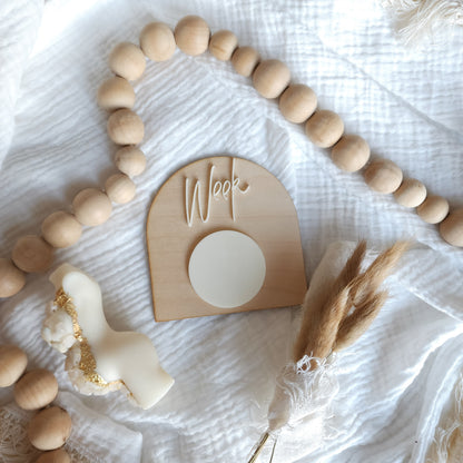 Boho Baby | "Week" Reusable Pregnancy Milestone Arch
