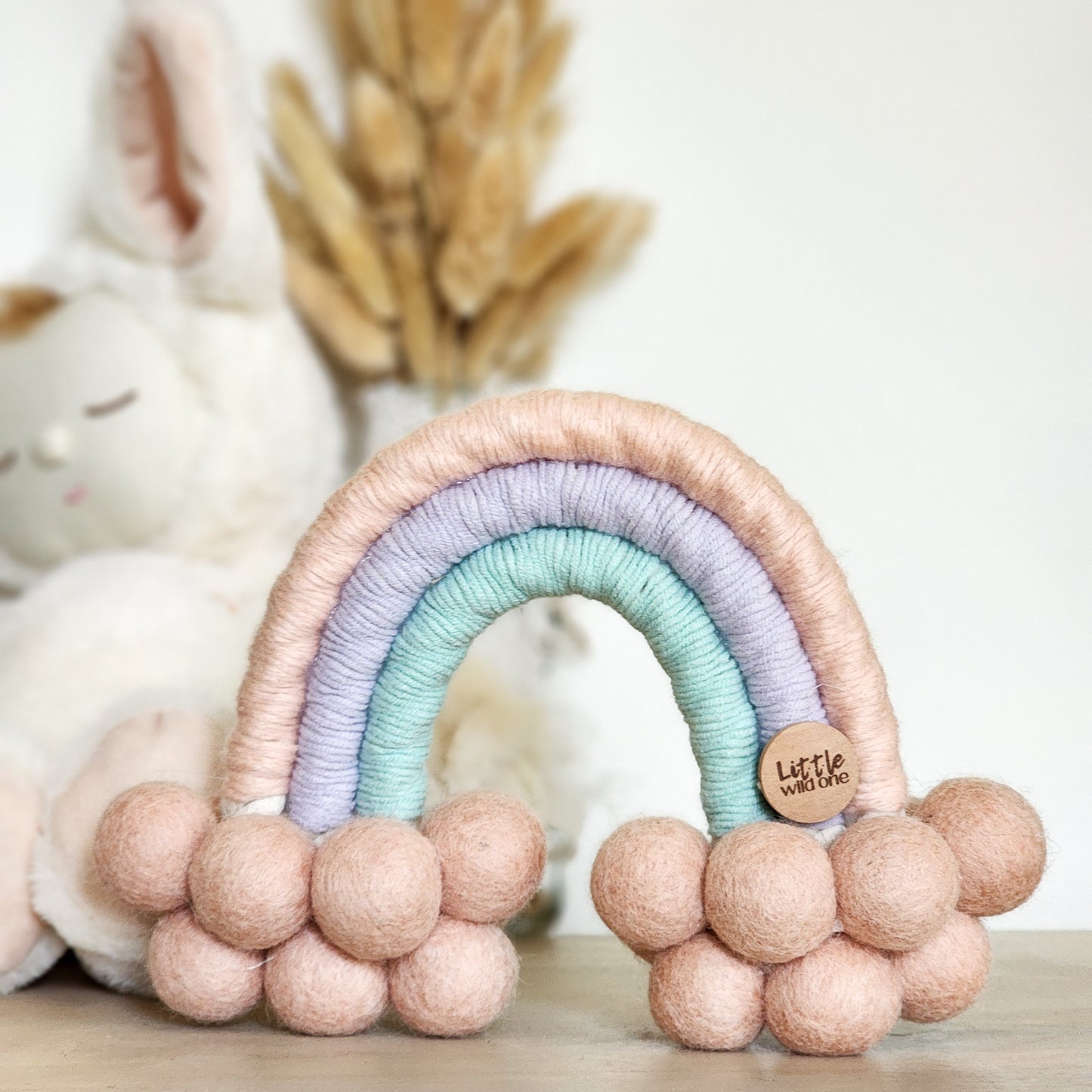Boho Macrame Arc-en-ciel | Petite ~ Conception personnalisée