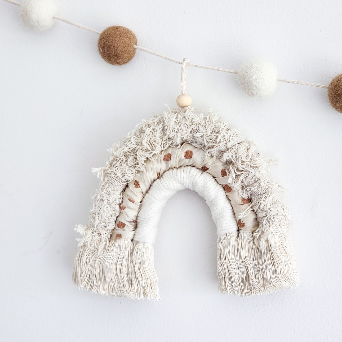 Macrame Animal Nursery Cot Mobile