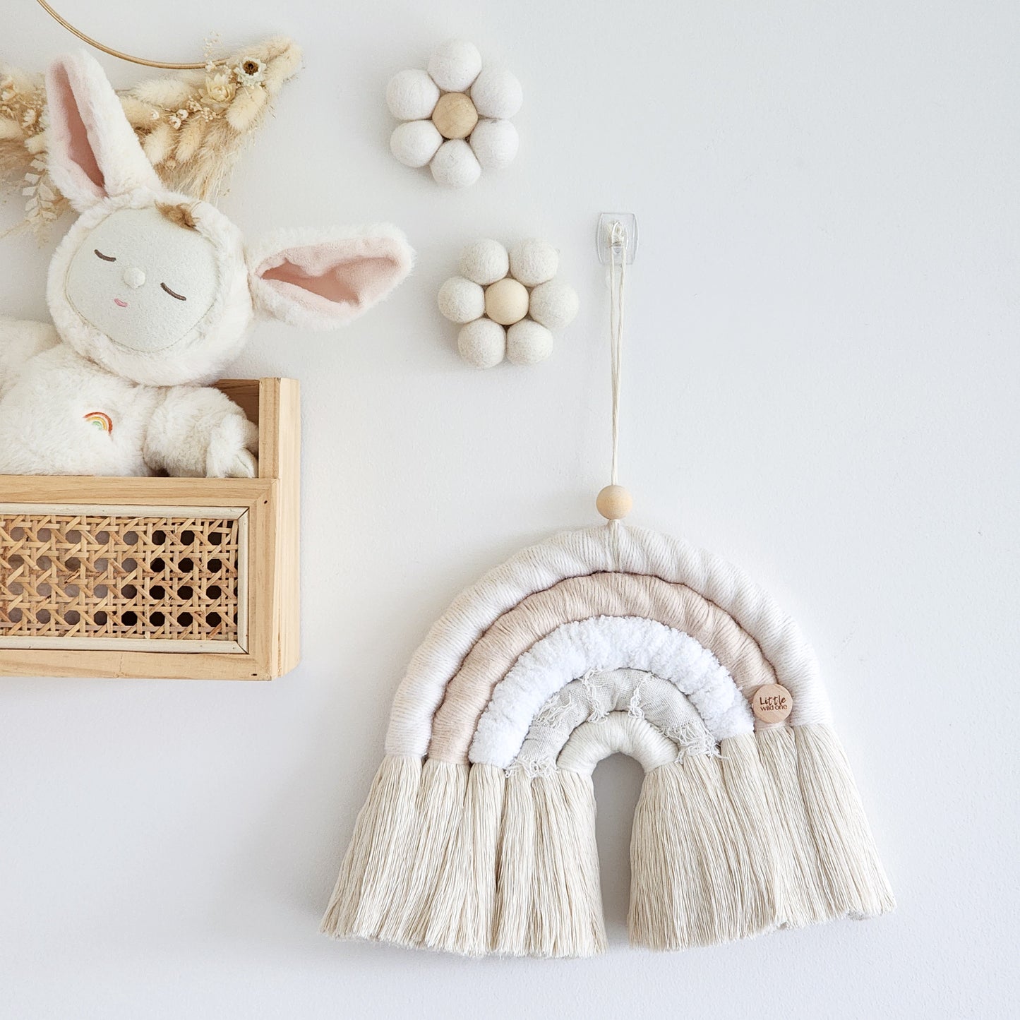 Rêve Macramé Arc-en-ciel ~ Grand, Mini + Petite