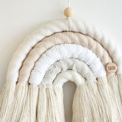Rêve Macramé Arc-en-ciel ~ Grand, Mini + Petite