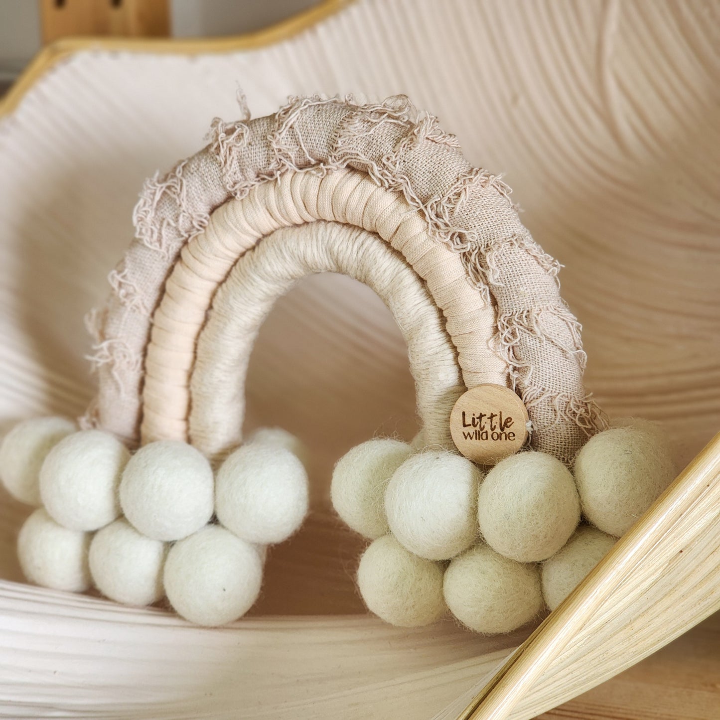 Boho Macrame Arc-en-ciel | Petite ~ Conception personnalisée