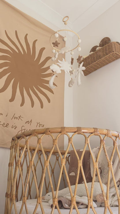 By The Sea - Felt Nursery Cot Mobile