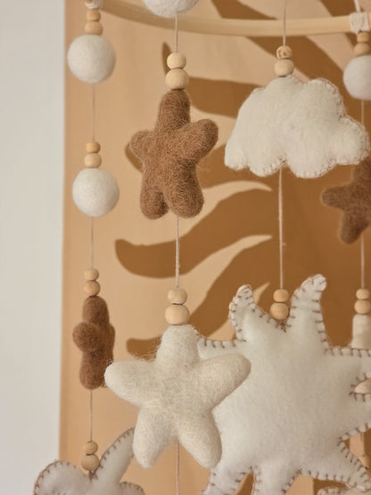 By The Sea - Felt Nursery Cot Mobile