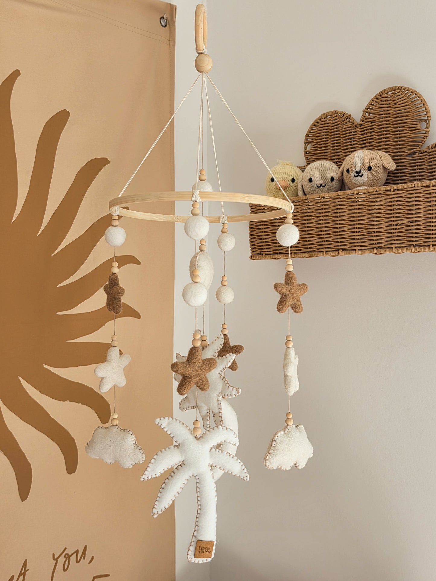 By The Sea - Felt Nursery Cot Mobile