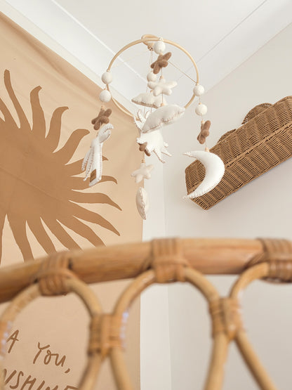 By The Sea - Felt Nursery Cot Mobile