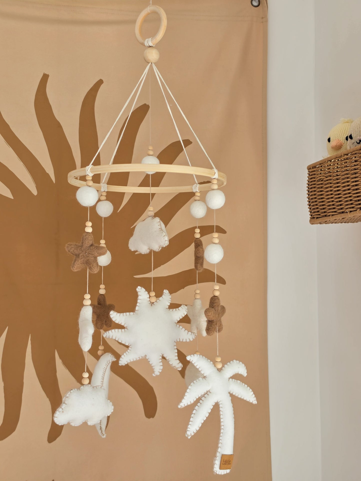 By The Sea - Felt Nursery Cot Mobile