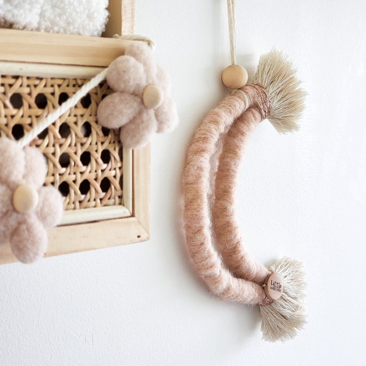 Boho Moon ~ Rope Wall Decor