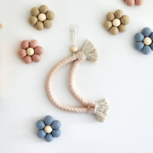 Boho Moon ~ Rope Wall Decor