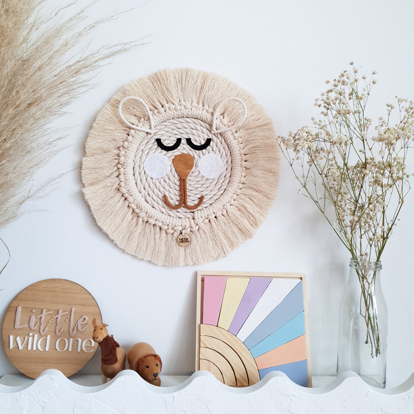 BOHO Lion Naturel | Grand