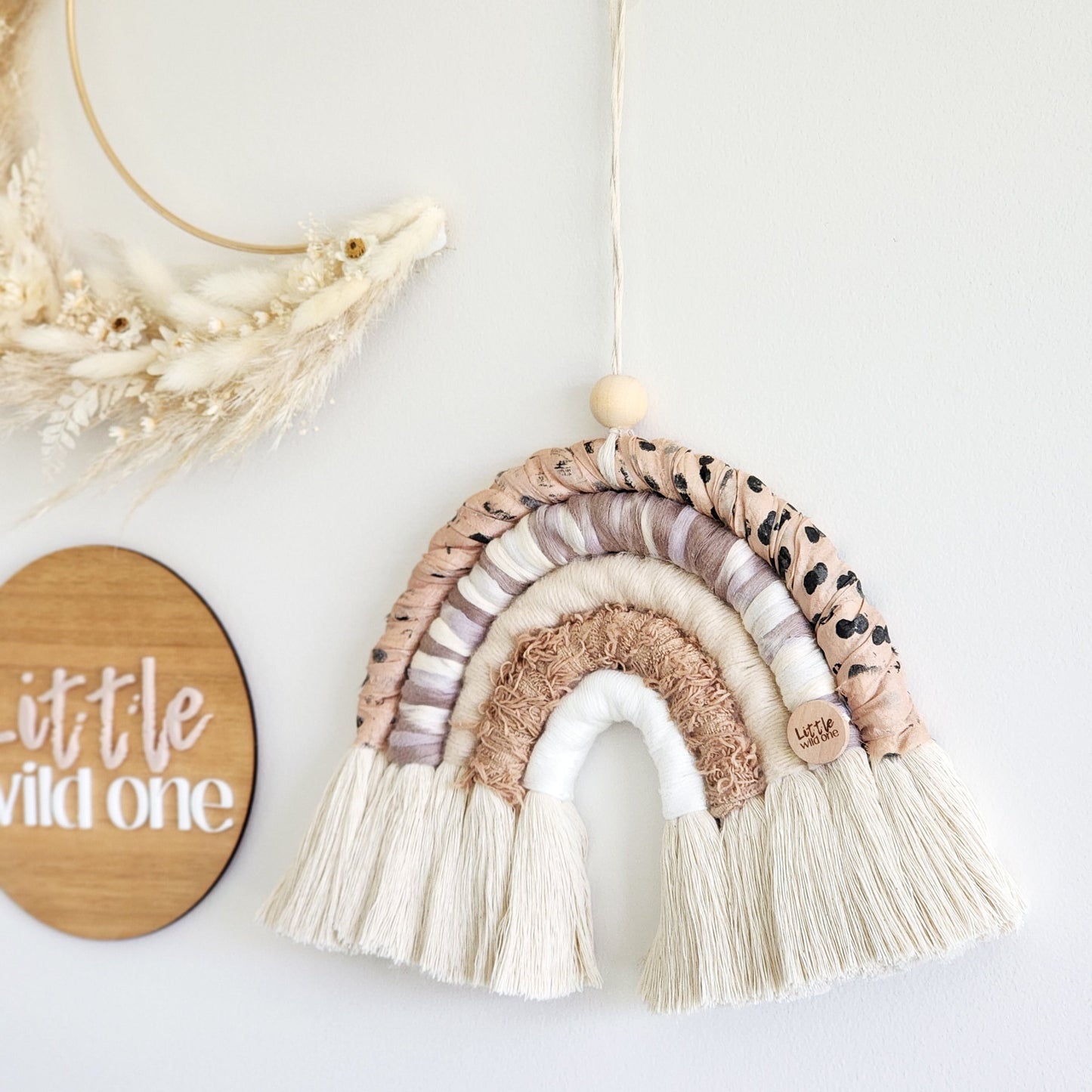 Choc Chip Macrame Rainbow ~ Grand, Mini + Petite
