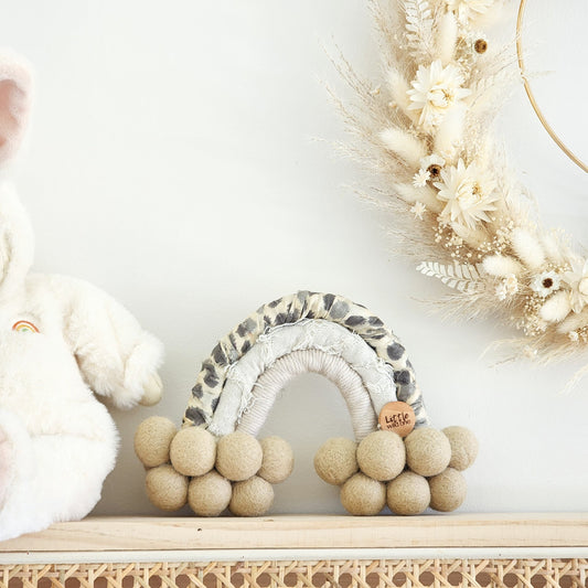 Macrame Rainbow | Cookies N Creme ~ Big, Mini + Petite