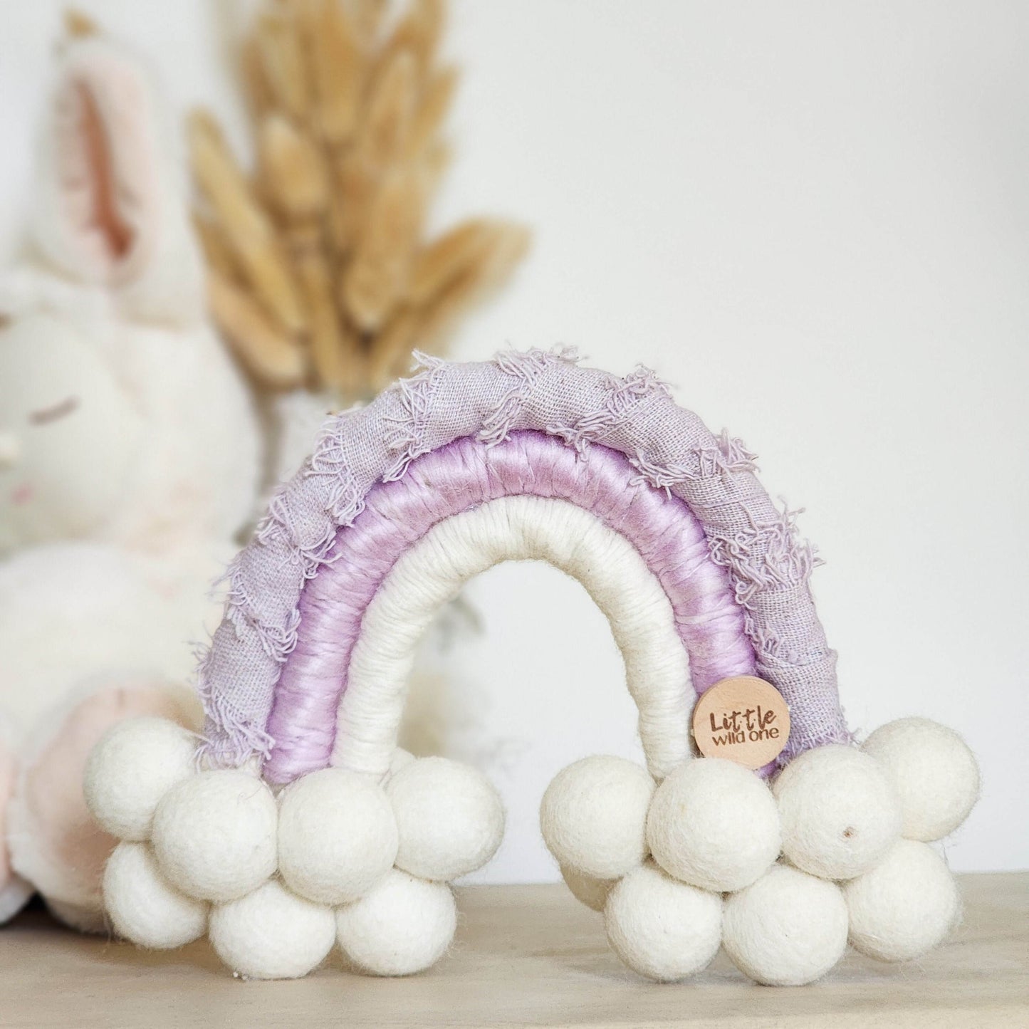 Boho Macrame Arc-en-ciel | Petite ~ Conception personnalisée