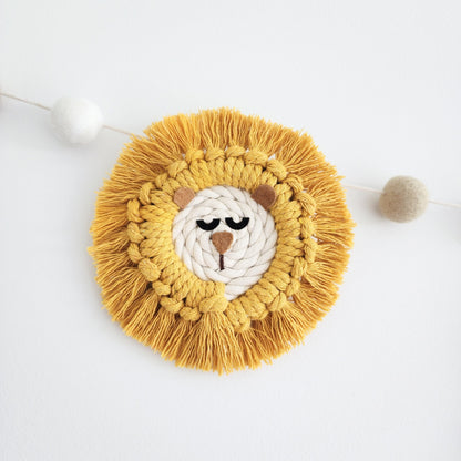 Macrame Animal Nursery Cot Mobile