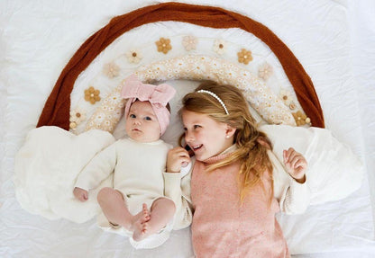 Daisy Chain Bunting ~ Natural + Colour