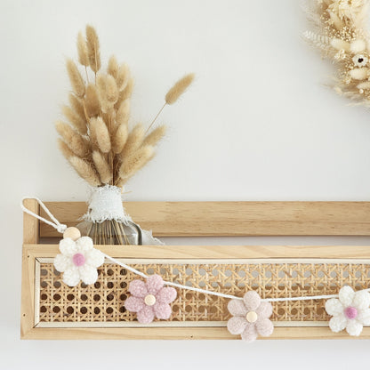 Daisy Chain Bunting ~ Natural + Colour
