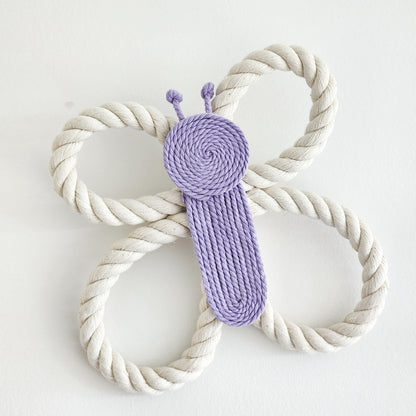 Boho Butterfly ~ Rope Wall Decor